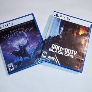 Elden Ring Night Reign Deluxe Edition & Call of Duty Black Ops 7 PS5 Game Bundle